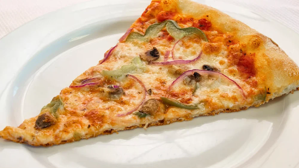 Vegetarian Pizza Slice