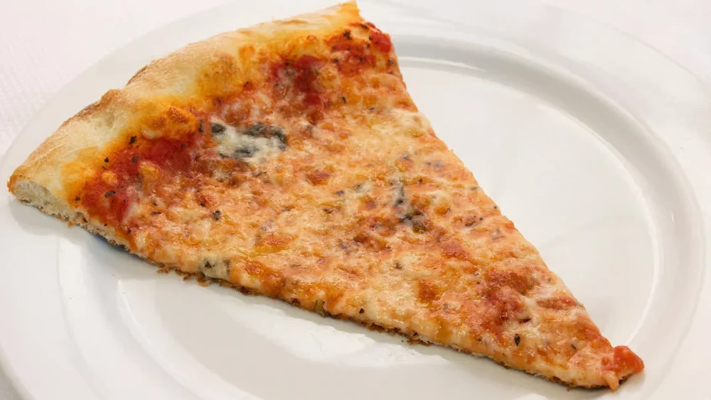 basil Pizza Slice