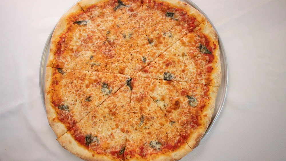 basil pizza
